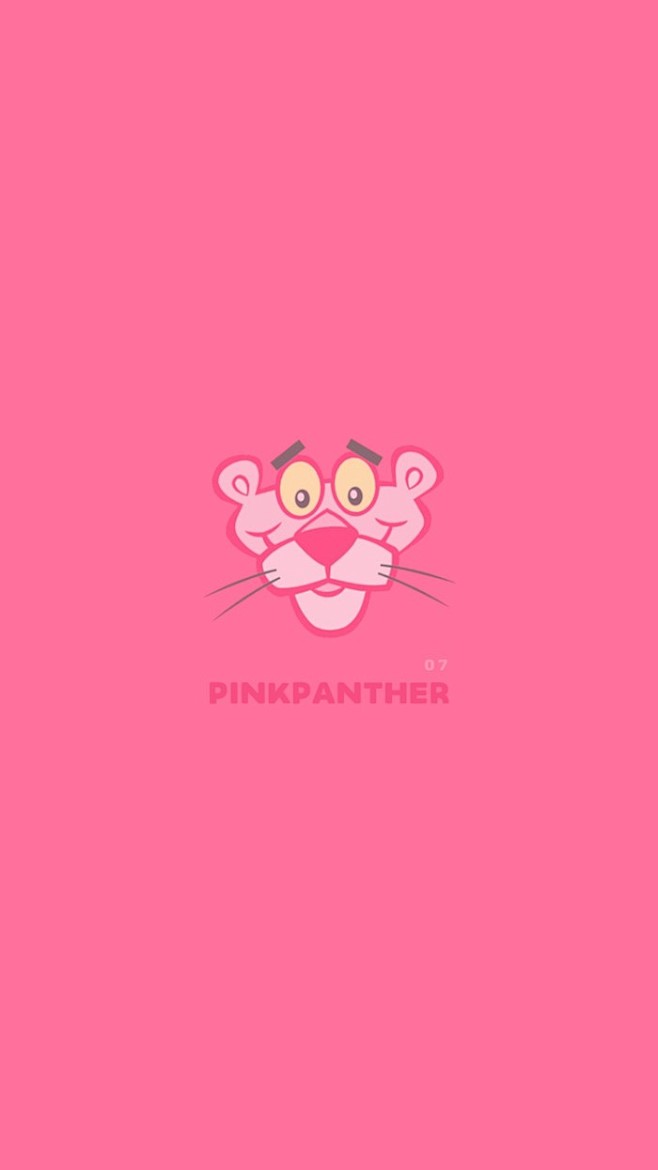 粉色 粉红豹 手机壁纸