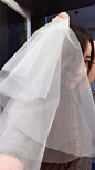 爱情的白原创正品《水秀》2018新款新娘结婚婚礼韩式唯美轻薄头纱-淘宝网