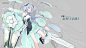 #永远的7日之都#  早前参与了阮颜&阮羽【采莲】皮肤的原画设计环节@永远的7日之都 ​​​​