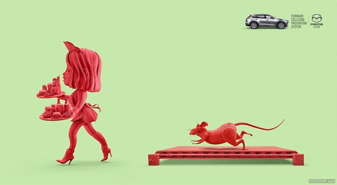 MAZDA汽车创意广告-Post-Pro...