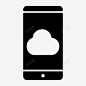 智能手机云手机iphone图标高清素材 iphone 手机 技术 智能手机云 触摸屏 免抠png 设计图片 免费下载