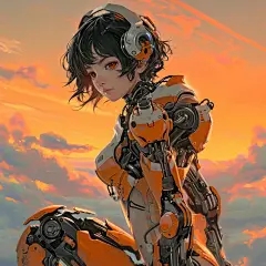 大丈夫、私が全部片付ける #AIイラスト #メカ娘 httpst