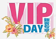 会员日花 文字设计模板 新会员 新客专享 新客户 海报 特权 福利 粉色 艺术字 花 英文 英语 详情页 元素 免抠png 设计图片 免费下载 页面网页 平面电商 创意素材