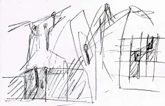 景观手绘效果图图集丨景观概念方案手绘/马克笔/水彩/铅笔素描手绘作品