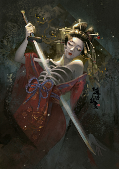 蕾～采集到插画