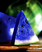 蓝色的西瓜，美不美？你见过吗？做饭后甜点怎样？