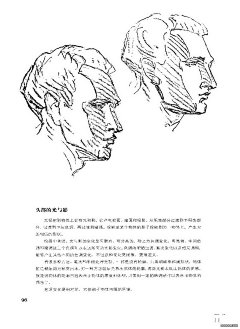 茎花姜炒螺骑手求好评采集到速写头部