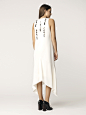 Gigis Dress : By Malene Birger's floor-skimming maxi dress is embellished with tassled beads and sequins and fringed trim at the cuffs. This fluid style falls through the bodice to a fluid handkerchief hem.
