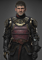 Jaime Lannister Armor, Eslam Zidan : Jaime Lannister  one of the latest personal projects that I have worked on ,   all sculpting was made in zbrush , modeling  in maya , I used mari and substance painter for  texturing armor plates and clothing  .  groom