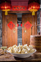 春节吃饺子图片下载