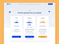 Piio - Pricing design ui branding ux app web website piio hellohello yellow blue clean images illustration birds speed