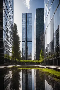 办公大楼房地产高楼大厦摄影图
