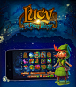 Lucy / The Forest Whisper : Making our main idea to represent common slot game in an absolutely fresh way we came to "Lucy the forest whisper" game design as a result. Our team wants to invite users to the fascinating adventure story with our ne