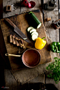 Vintage style chopping board