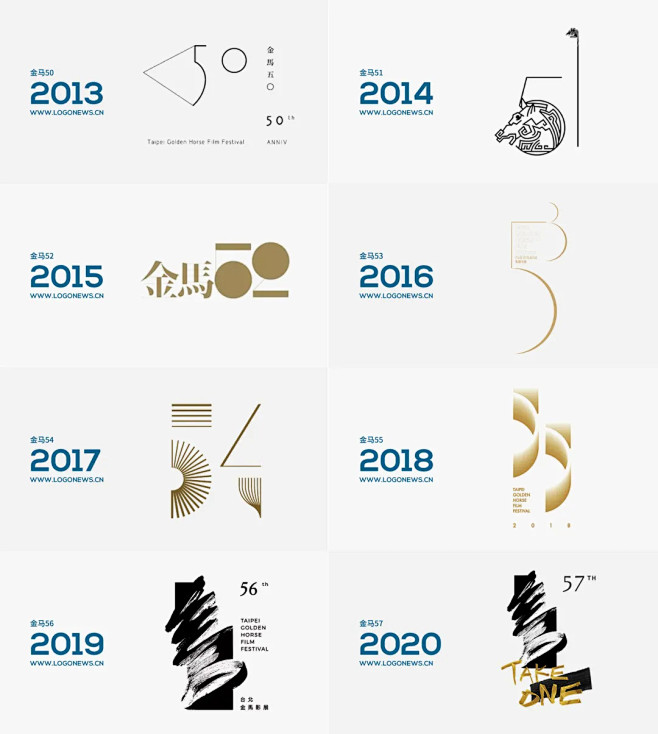 金马奖主视觉揭晓，今年的LOGO开始偷懒...