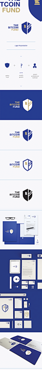 The Bitcoin Fund（TBF）品牌设计方案欣赏二 设计圈 展示 设计时代网-Powered by thinkdo3 _品牌形象VI采下来_T2019724 