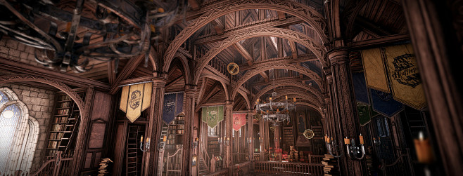 Hogwarts Library  Pe...