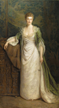 Portrait of an Elegant Lady - Ellis William Roberts