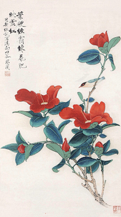 我浪两米八采集到国画 工笔画