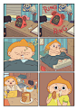 Sandy, Abye and the Moldy World : Animation project