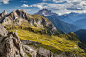 Dolomites. August : The Dolomites. Italy - August 2017