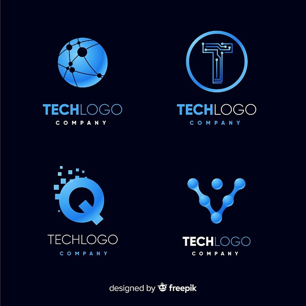 科技logo标志矢量图素材