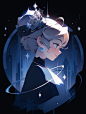 natalie67_Cinderella_round_eyes_Dark_background_minimalist_styl_778465a1-826d-47fa-b1f2-6d595d21a5d2