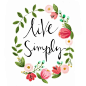 Live Simply via @thepaintedarrow #inspiration #print ... | Invitations