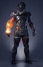 Mass Effect Andromeda - Omni Glove Design