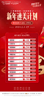 医美新年速美计划活动展架-源文件【享设计】
