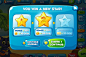 Ui for game by Dari Ermolova, via Behance