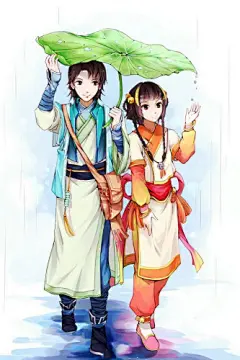 《古剑奇谭》Q版人物手机壁纸 640x960