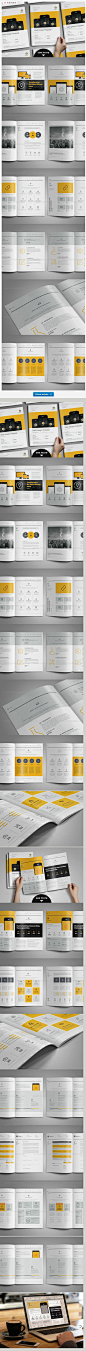 Web Design Proposal 3 企业介绍手册画册模板国外素材源文件-淘宝网