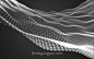 三维抽象线框数字山脉背景 未来科技大数据技术概念 Abstract wireframe background-平面图形-@美工云(meigongyun.com)