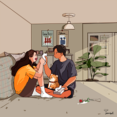 Enoah采集到插画复古