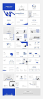 Cool simple layout, POINT Keynote Presentation Template #portfolio #business