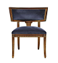 Regan Klismos Chair from the Alexa Hampton® collection by Hickory Chair Furniture Co.