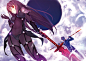 Fate/Grand Order  斯卡哈  库·丘林  P站: 町村こもり