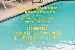 HENDRIX BUBBLE潮流趣味可爱复古pop海报标题排版手写英文字体下载_颜格视觉