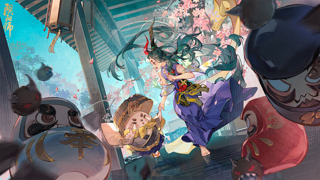 ☆福悦座敷童子插画鉴赏☆ - 阴阳师综合...