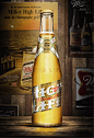MILLER HIGH LIFE 啤酒香槟品牌设计-古田路9号-品牌创意/版权保护平台