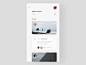 3D Touch album preview animation design clean simple apple iphone ios app ui ux