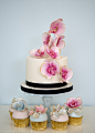 婚礼蛋糕：蝴蝶兰