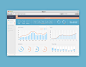 后台管理，数据统计界面设计灵感-UI图-UI设计师交流平台