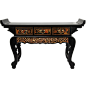 Black Lacquer Altar Table