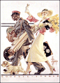 Joseph Christian Leyendecker笔下20世纪初生活精致的人们 ​​​​