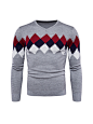 Men's Sweater Pattern Printing Chic All Match Sweater : Shop Men's Sweater Pattern Printing Chic All Match Sweater online at Jollychic,FREE SHIPPING!