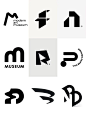 极简符号化时尚标志logo设计素材分享 - 小红书