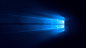 General 7680x4320 Windows 10 logo blue window