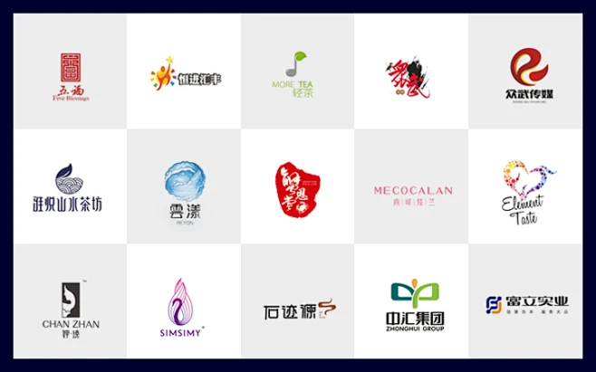 原创设计餐饮品牌公司logo设计店标服饰英文门店LOGO设计-花瓣网
